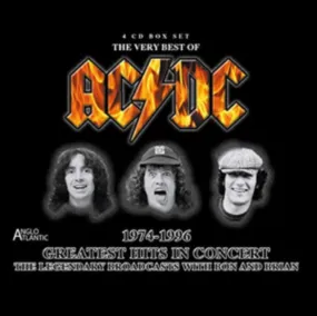 AC/DC CD - Greatest Hits In Concert 19 74-96 -Legendary Broadcasts