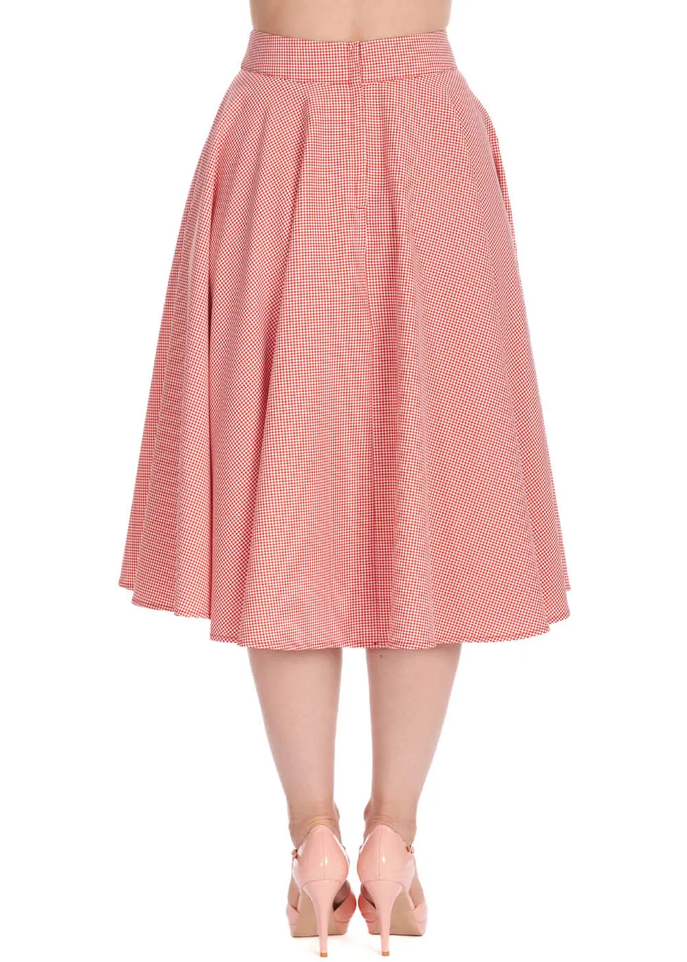 Banned Sailing Breeze 50's Swing Skirt Red