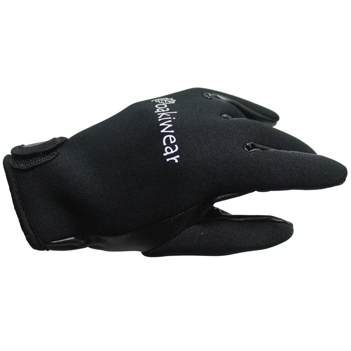 Black Neoprene Trail Gloves