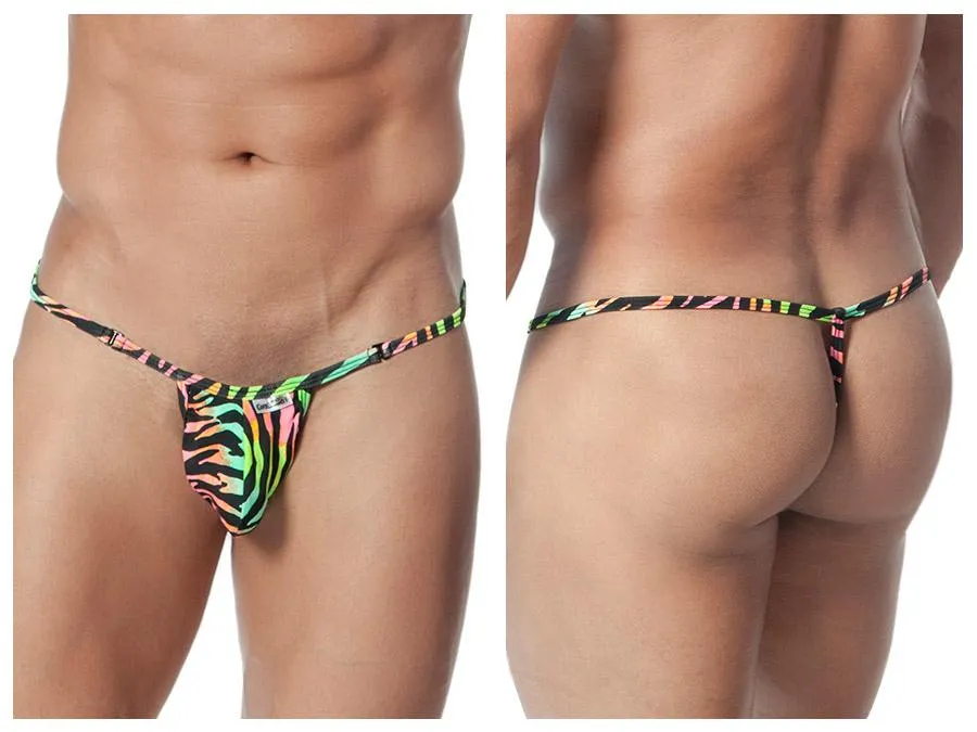 CandyMan Thongs Printed Size XL