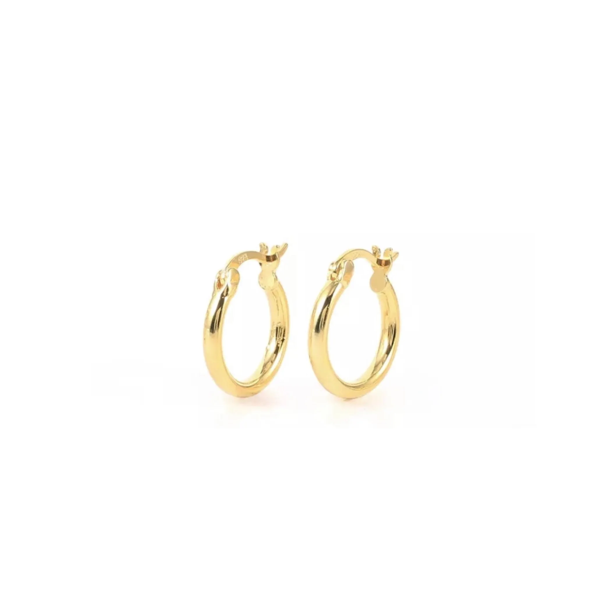 Click On 15mm Hoop Earrings