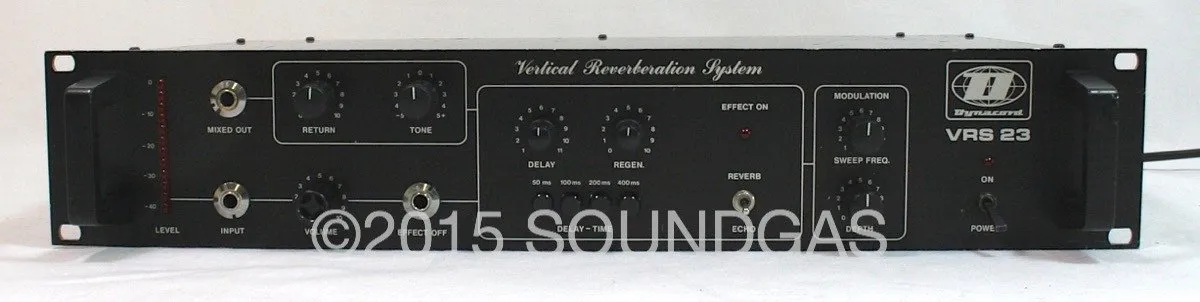 DYNACORD VRS 23 VERTICAL REVERBERATION SYSTEM