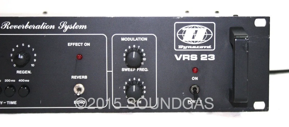 DYNACORD VRS 23 VERTICAL REVERBERATION SYSTEM