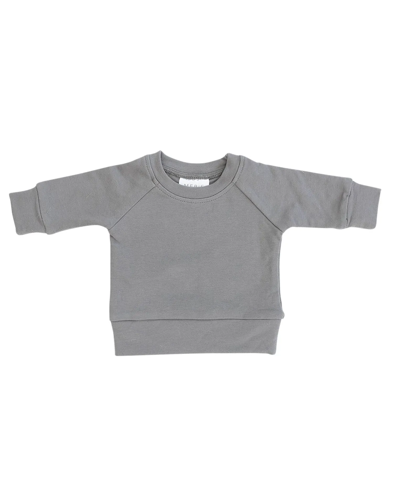 French Terry Crewneck Sweatshirt – Slate