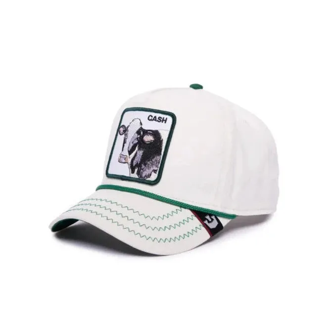 Goorin Bros Cash Cow 100 Trucker Hat (White)