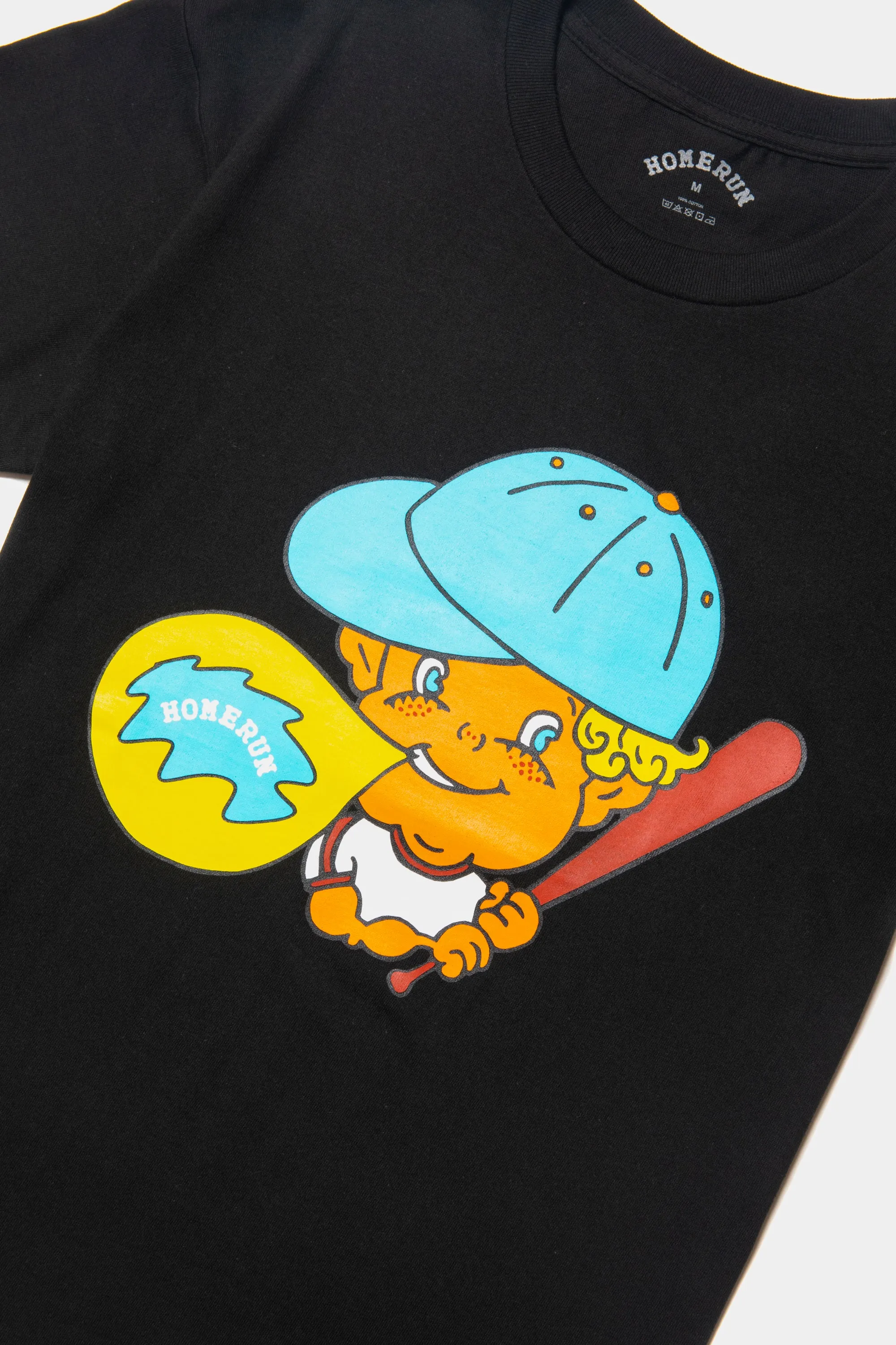 HOMERUN GUM BOY S/S TEE BLACK