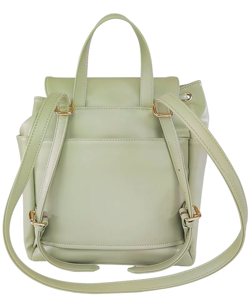 Luna Drawstring Backpack - Sage Green - [Outlet RETIRED Final Sale]