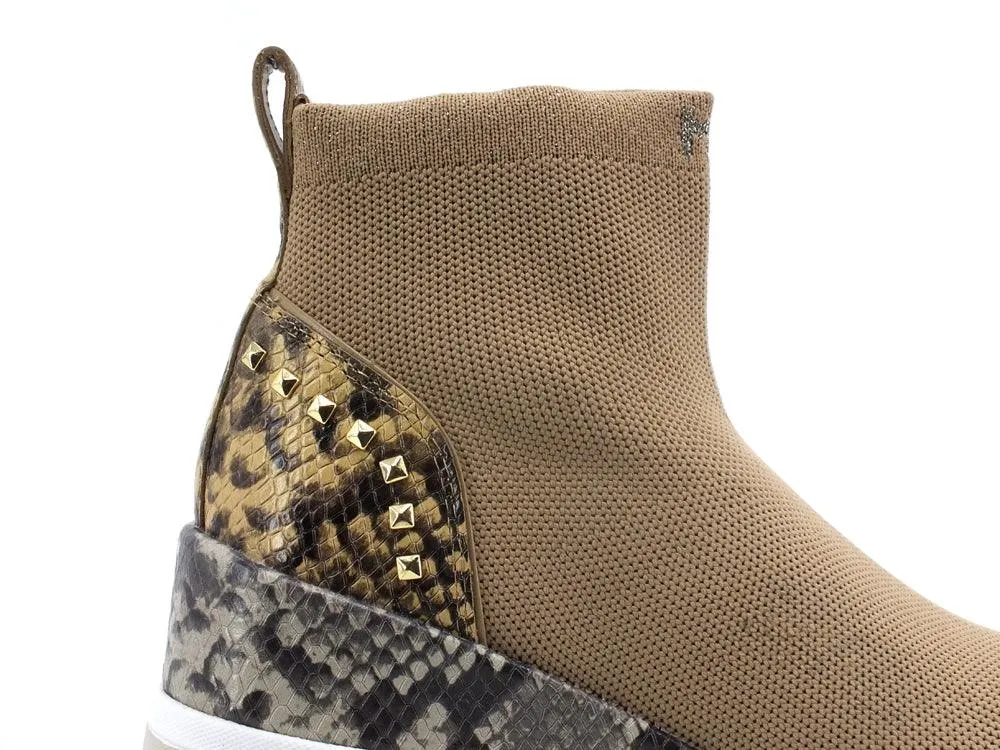 MICHAEL KORS Skyler Bootie Sneaker Calzino