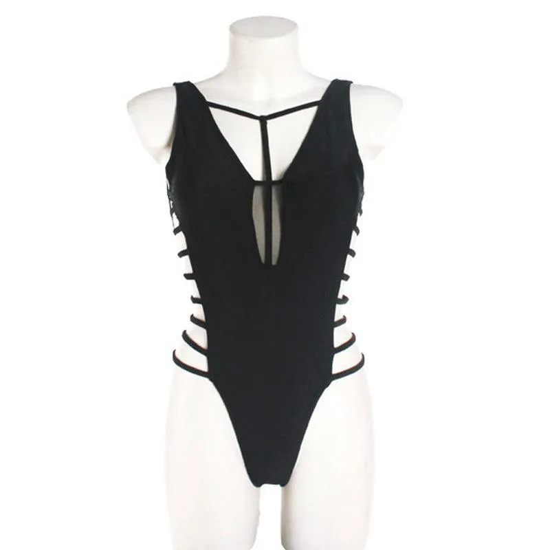 MONOKINI THONG LACE-UP