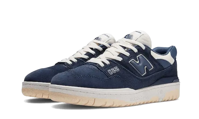 New Balance 550 Natural Indigo Suede