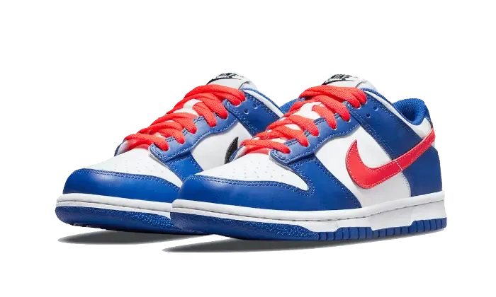 Nike Dunk Low White Royal Red