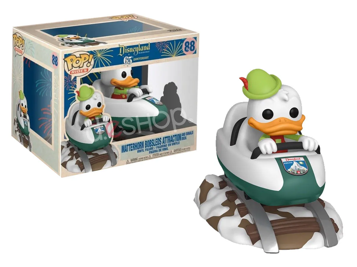 OFERTA 88 FUNKO POP Disney : Donald w/Matterhorn 65 aniversario