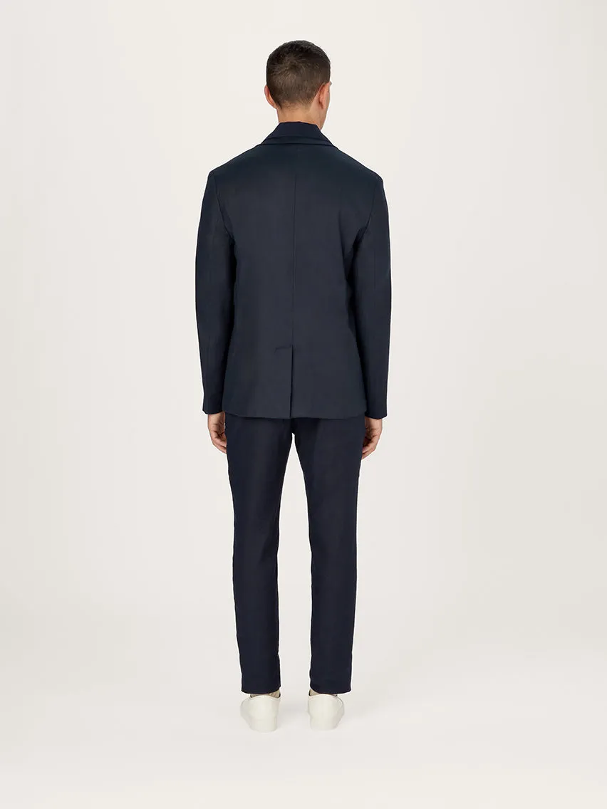 The Linen 24 Blazer || Navy | Linen