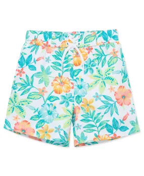 Tropical Toddler Swim Trunks (2T-4T)