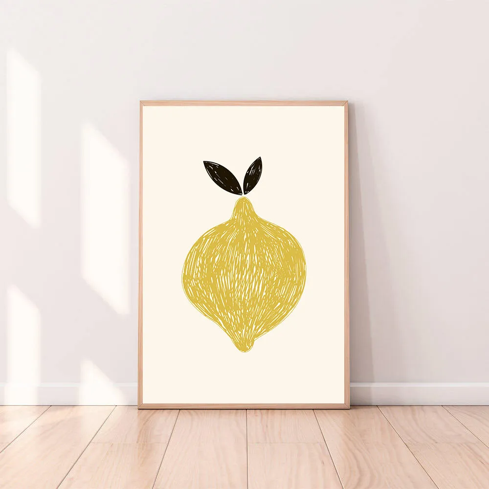 Wall Art Lemon